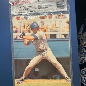 Texas Baseball Player Glossy Photo Set